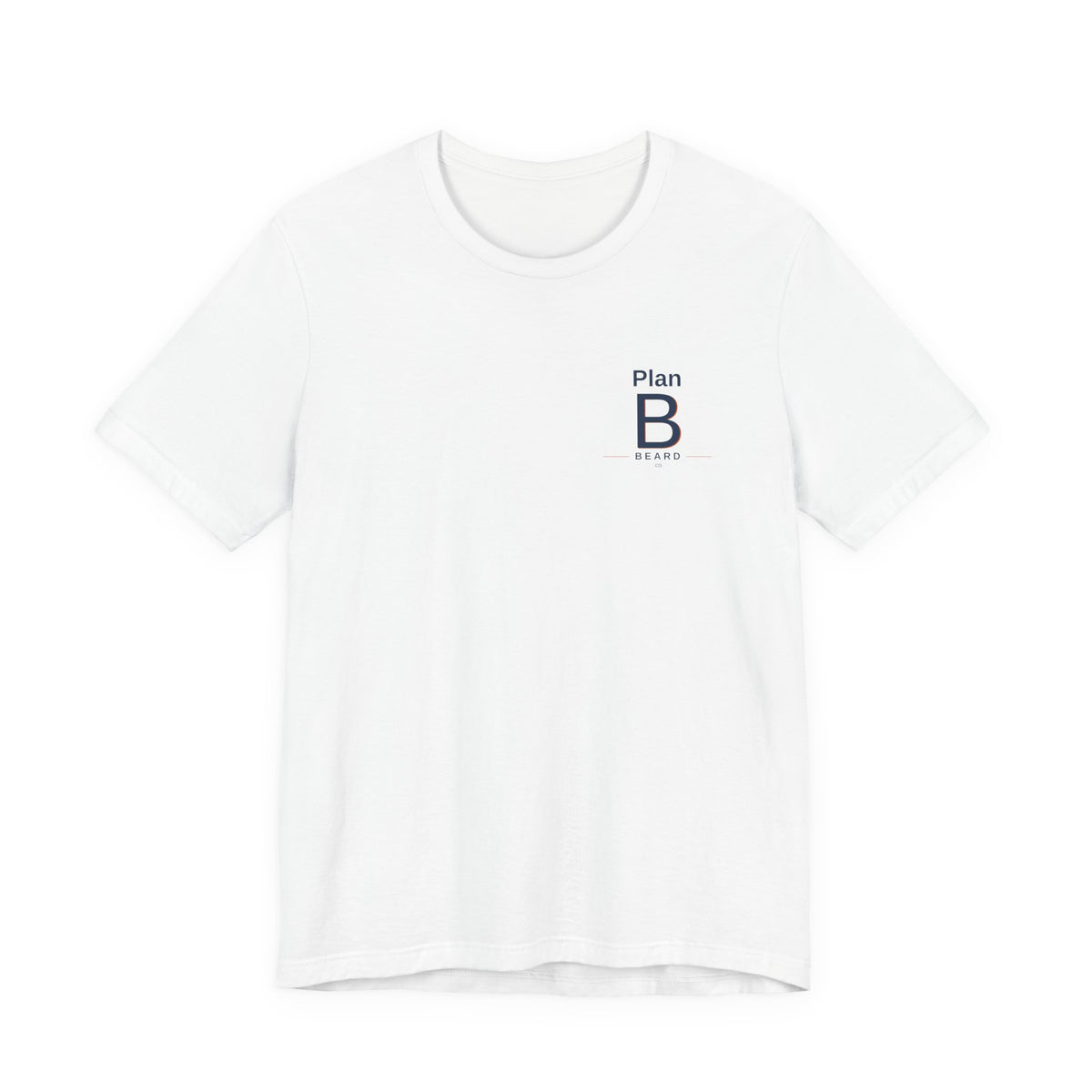 Elevate Plan Beard White T-Shirt