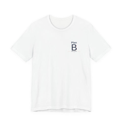 Elevate Plan Beard White T-Shirt